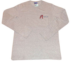 Mens Long sleeved logo breast t-shirt