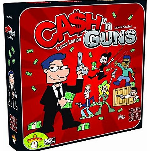 Repos Production Cash n guns Second Edition Board Game