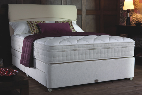 Allure Sanctuary Memory Foam Divan Bed Super
