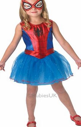 RetailZone (Fancy Dress) Girls Spiderman Spider Girl Fancy Dress Costume Outift Marvel Super Hero 7-8 Yrs