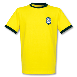 Retake 1970 Brazil Home Retro shirt