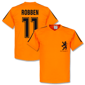 Retake 1970s Holland Home WC 74 Robben Retro Shirt