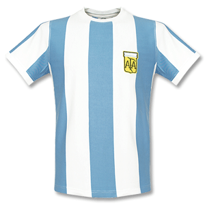 1978 Argentina Home Retro Shirt + Tevez No. 10