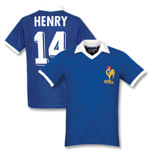 Retake 1980` France Home Retro Shirt   Henry No.14