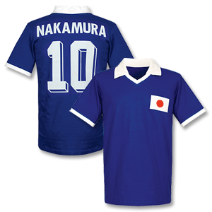 Retake 1980` Japan Home Retro shirt   Nakamura No.10