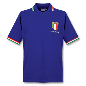 Retake 1982 Italy Home Retro Shirt   1982 WC Espana Embroidery