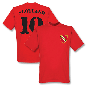 Retake 2006 Trinidad and Tobago T-Shirt - red   Scotland No.10