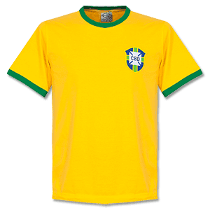 Retake Brazil Home Retro Shirt (Crew Neck)