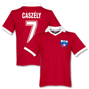 Retake Chile Home Retro Shirt   Caszely 7