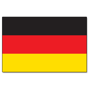Retake Germany Flag Iron On Patch 30mm x 20mm