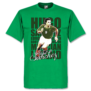 Hugo Sanchez Mexico Legend T-shirt - Green