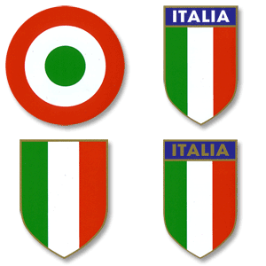 Retake Italia Crest 4 Sticker Set