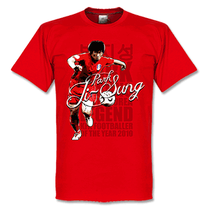 Ji Sung Park Legend T-Shirt - Red