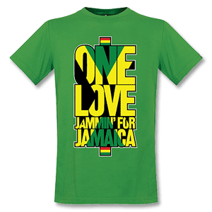 One Love Jammin For Jamaica T-Shirt - Green