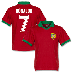 Retake Portugal Home Ronaldo Retro Shirt