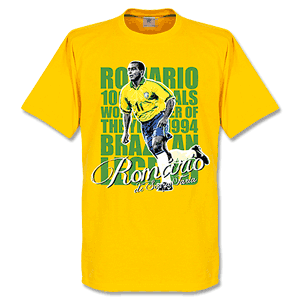 Romario Legend T-Shirt -Yellow
