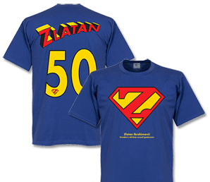 Zlatan Superman T-Shirt - Royal