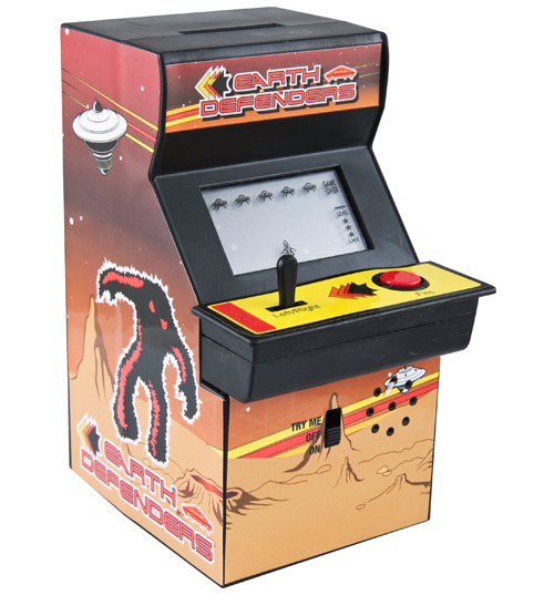 Retro Arcade Machine Money Box
