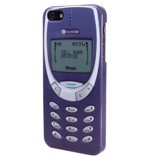 Retro Blue Nokia-esque Case For iPhone 5