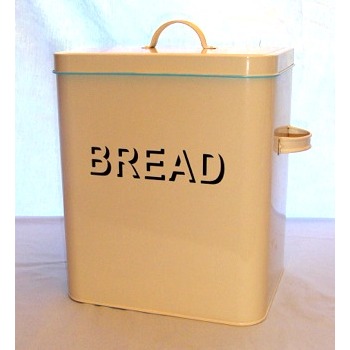 Retro Bread Bin - Cream