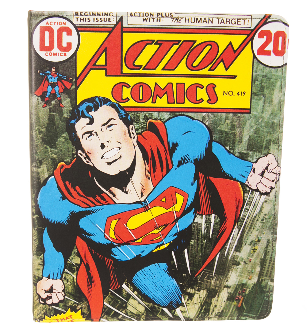 DC Comic Cover Superman iPad Case