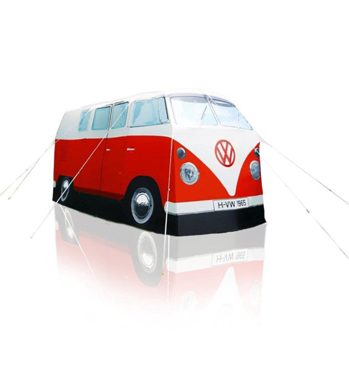 Red VW Campervan Exact Scale Replica Tent
