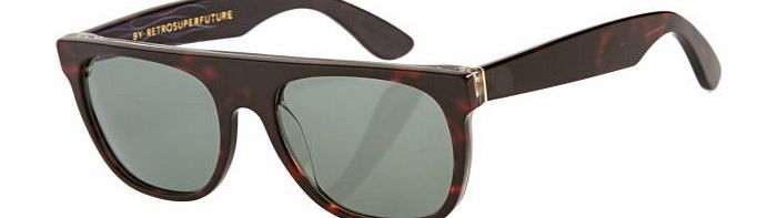 Retrosuperfuture Mens Retrosuperfuture Flat Top Sunglasses - Turbo