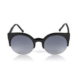 Retro Super Future Black Lucia Sunglasses
