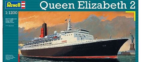 Queen Elizabeth 2 Plastic Model Kit