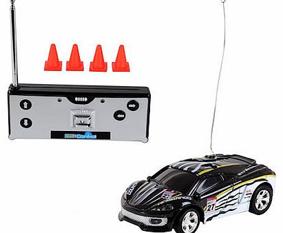 Remote Control Mini Car - Black 27 MHz