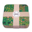 Recycled Circuit Board Coasters