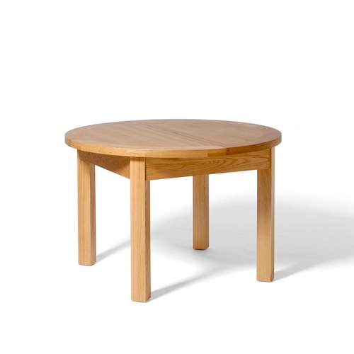 Oak Round Extending Dining Table 335.013