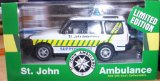 St. John Die-cast 4 x 4 Range Rover Ambulance