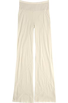Silk georgette flow pants