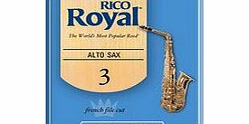 Rico Royal Alto Saxophone Reeds 3.0 10 Box