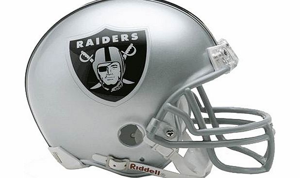 Riddell NFL Replica Mini Helmet Oakland Raiders - One Size Only