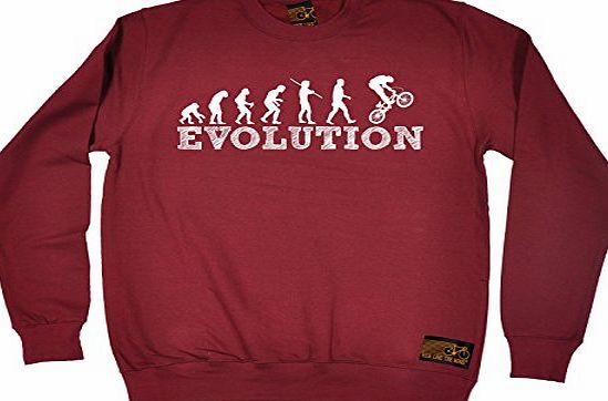 Ride Like The Wind PREMIUM Ride Like The Wind - Evolution Bmx SWEATSHIRT / fashion funny cycling cycle bike top great gift presents accessories for him and her for christmas birthday