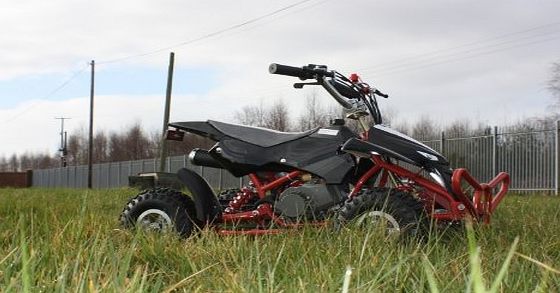 Rideontoys4u Scream MINI QUARDARD POCKET ROCKET QUAD BLACK (STREET ASSASSIN)