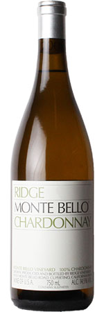 Ridge Monte Bello Chardonnay 2012, Santa Cruz