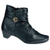 rieker Ruched Ankle Boots