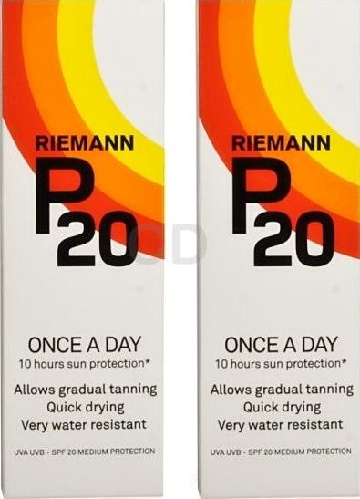 Riemann, 2102[^]0067475 P20 Once A Day Sunfilter SPF20 - Twin Pack