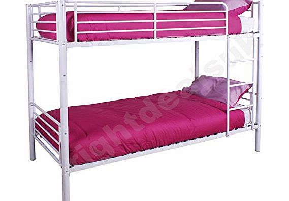 Right Deals UK FLORIDA-BUNK BED (WHITE)