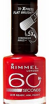 Rimmel 60 Seconds Nail Polish Clear Clear