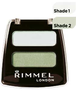 Rimmel Colour Rush Duo Eye Shadow Bavarian Green