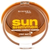 rimmel sun shimmer bronzing powder light matte 11g
