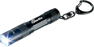 LED Cyba Lite LightStar Aluminium Keyring Torch ~ Ref RT5137 - NEW MODEL