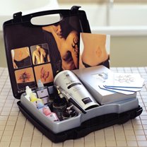 airbrush tattoos set