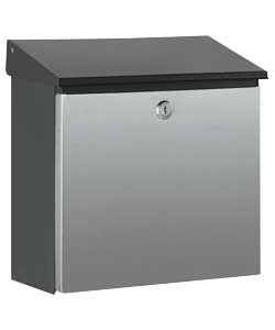 Rio Wall Mountable Letter Post Box - Stainless