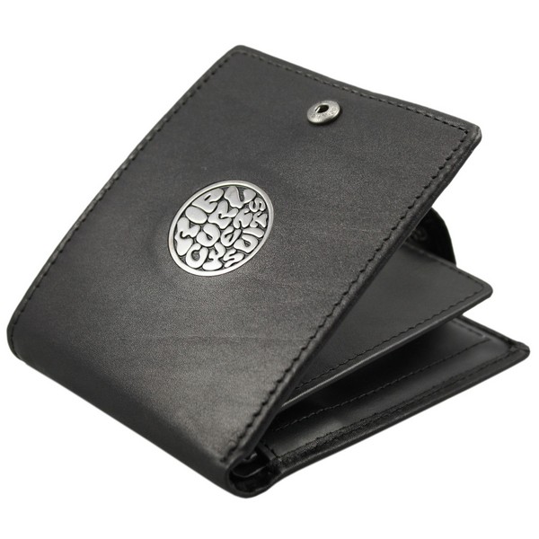 Black Rippy Rubberised Wallet by
