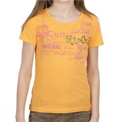 Girls Jnr Lanta T-Shirt - Blazing Orange